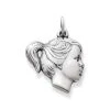 Girl's Profile Charm -James Avery Sales Store CM 1225 157227