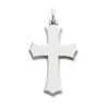 Beveled Clechee Cross Pendant