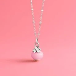 Awareness Ribbon Art Glass Charm -James Avery Sales Store CM 3096 394867 altS