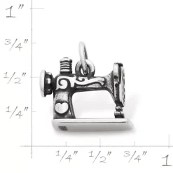 Vintage Sewing Machine Charm -James Avery Sales Store CM 3297 395975 rul