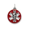 Enamel Medical Alert Charm