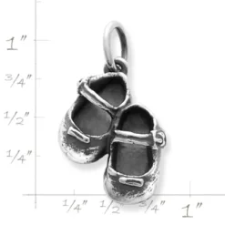 Lil' Girl Baby Shoes Charm -James Avery Sales Store CM 502 554013 rul