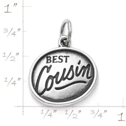 "Best Cousin" Charm -James Avery Sales Store CM 5541 861954 rul