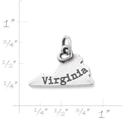 My "Virginia" Charm -James Avery Sales Store CM 5550 541012 rul