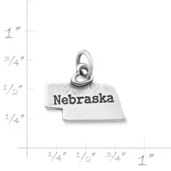 My "Nebraska" Charm -James Avery Sales Store CM 5551 124179 rul