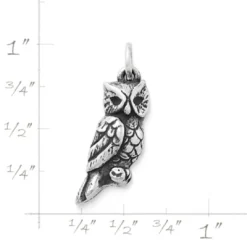 Sculpted Owl Charm -James Avery Sales Store CM 5557 121978 rul