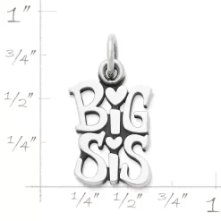 "Big Sis" Charm -James Avery Sales Store CM 5580 561655 rul