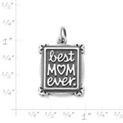 Best Mom Ever Charm -James Avery Sales Store CM 5594 219279 rul