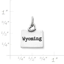 My "Wyoming" Charm -James Avery Sales Store CM 5599 219865 rul
