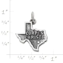 "Corpus Christi" Charm -James Avery Sales Store CM 5724 254197 rul