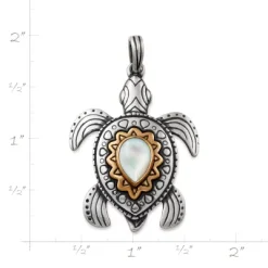 Sea Turtle Gemstone Pendant -James Avery Sales Store CM 5732 643551 rul