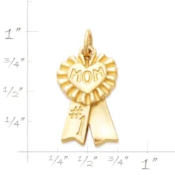 Blue Ribbon "Mom" Charm -James Avery Sales Store CM 5735 351283 rul