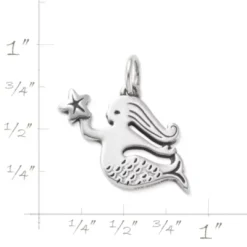 Swimming Mermaid Charm -James Avery Sales Store CM 5746 885214 rul