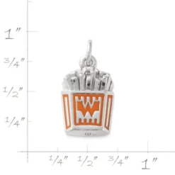 Enamel Whataburger® French Fries Charm -James Avery Sales Store CM 5753 953043 rul
