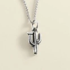 Saguaro Cactus With Bird Charm -James Avery Sales Store CM 5783 583711 altS