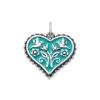 Enamel Hearts In Bloom Charm