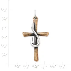 Fishers Of Men Sculpted Cross Pendant -James Avery Sales Store CM 5799 465863 rul