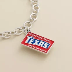 Enamel "Greetings From Texas" Charm -James Avery Sales Store CM 5805 435696 altS