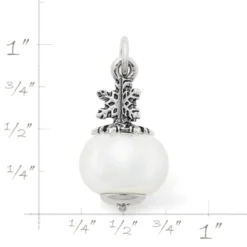 Snowflake Art Glass Charm -James Avery Sales Store CM 5869 348260 rul