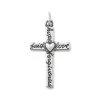 From The Heart Cross Pendant