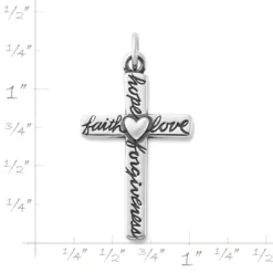 From The Heart Cross Pendant -James Avery Sales Store CM 5972 215159 rul