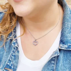 Enamel Floral Heart Wreath Pendant -James Avery Sales Store CM 5973 281467 IGC