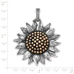 Wild Sunflower Pendant -James Avery Sales Store CM 6022 571281 rul