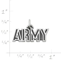 "Army" Charm -James Avery Sales Store CM 6025 948088 rul