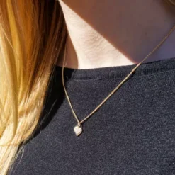 Delicate Pave Diamond Heart Pendant -James Avery Sales Store CM 6060 436885 IGC