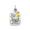 Enamel Just In Queso Charm