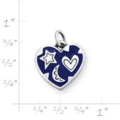 Enamel Written In The Stars Heart Charm -James Avery Sales Store CM 6078 459914 rul