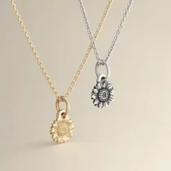 Mini Sunflower Charm -James Avery Sales Store CM 6084 mw