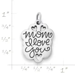 Mom I Love You Charm -James Avery Sales Store CM 6113 958748 rul