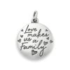 Love Makes Us A Family Charm -James Avery Sales Store CM 6137 473536