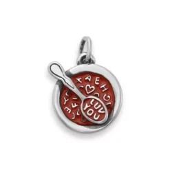 Enamel Alphabet Soup Charm