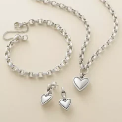Timeless Heart Drop Earrings -James Avery Sales Store TimelessHeart col